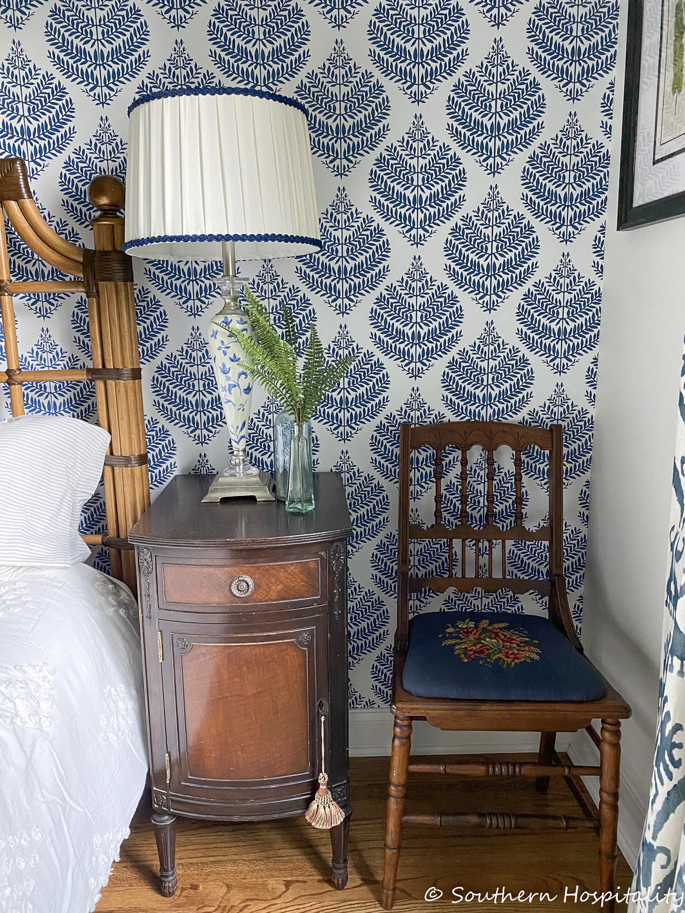 Guest Room Refresh: A Colorful New Rug - Southern Hospitality