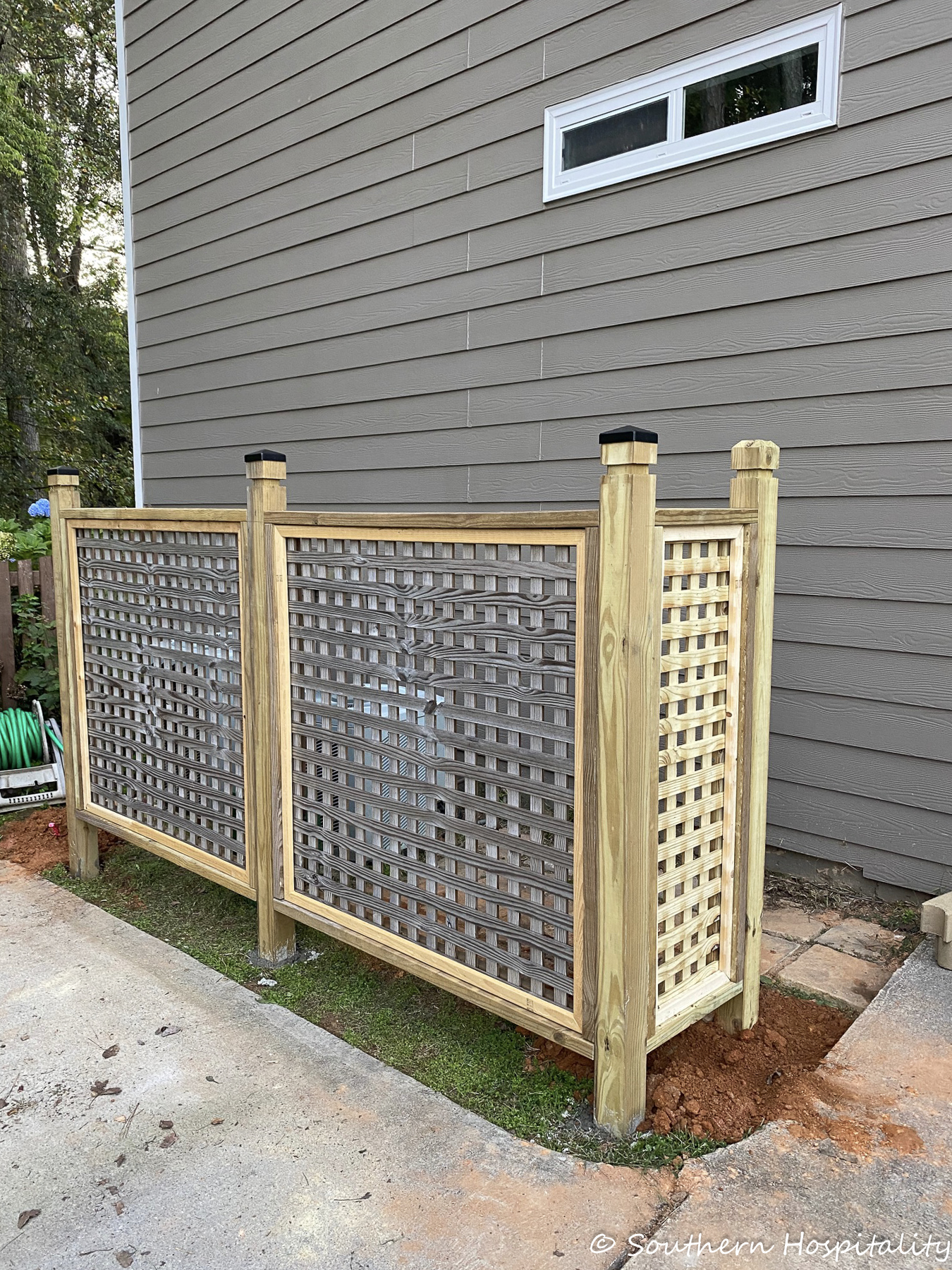 Building a deals privacy fence