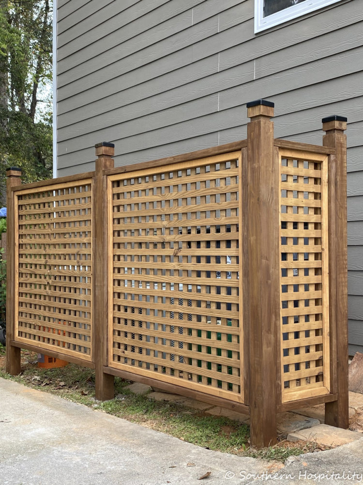 How to Build a Privacy Screen Fence {from Scratch} LaptrinhX