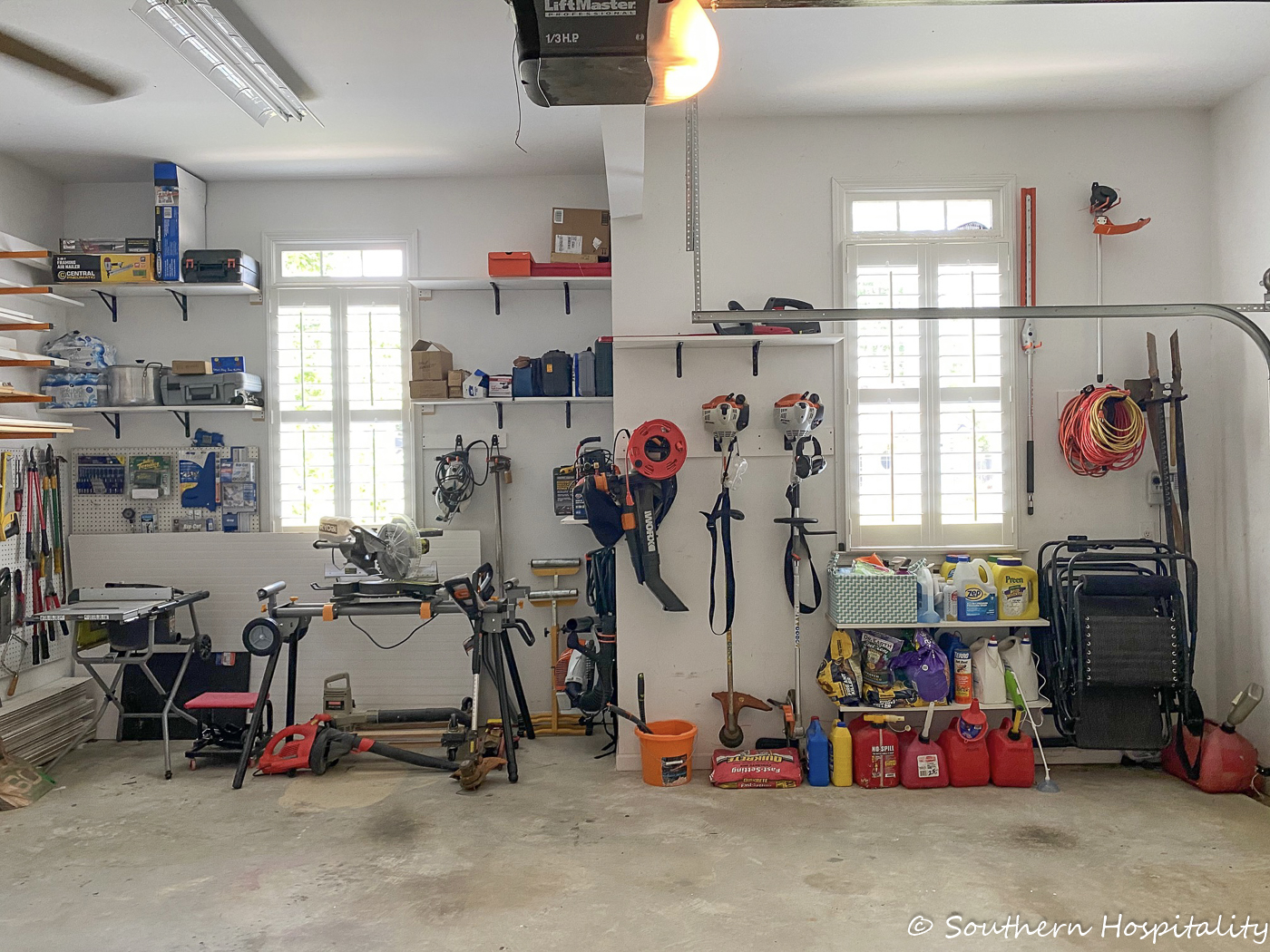 Garage Organization That Gets Stuff OFF the Floor