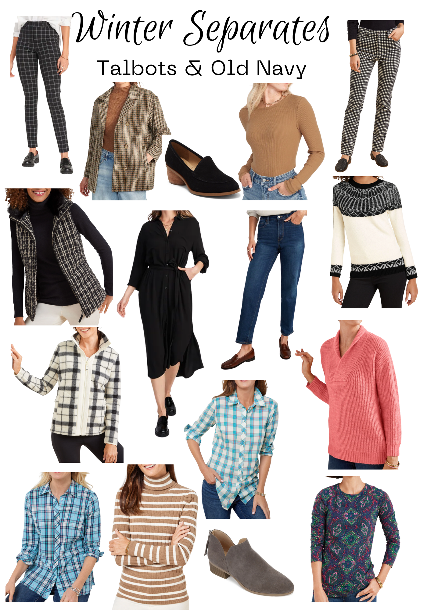 Chic and warm fall outfits in Talbots November collection