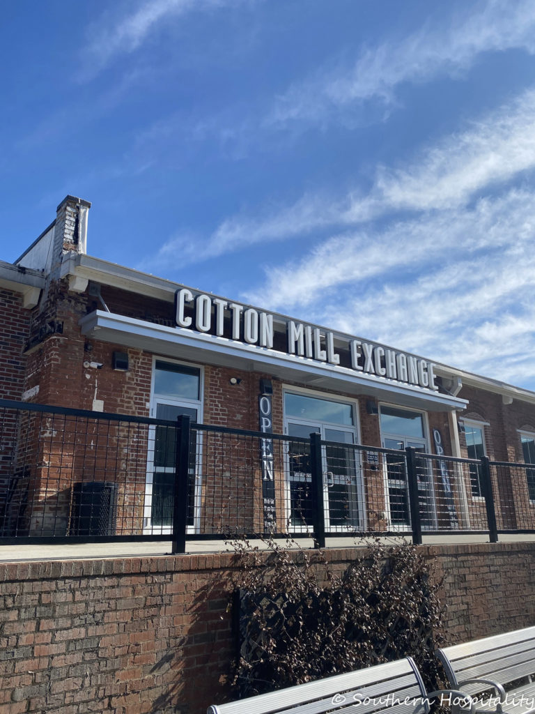 A Stroll Through Cotton Mill Exchange Southern Hospitality